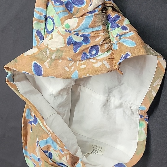 Wilfred Linen strapless Fatale Top Aritzia Sizs 10 - Picture 9 of 9